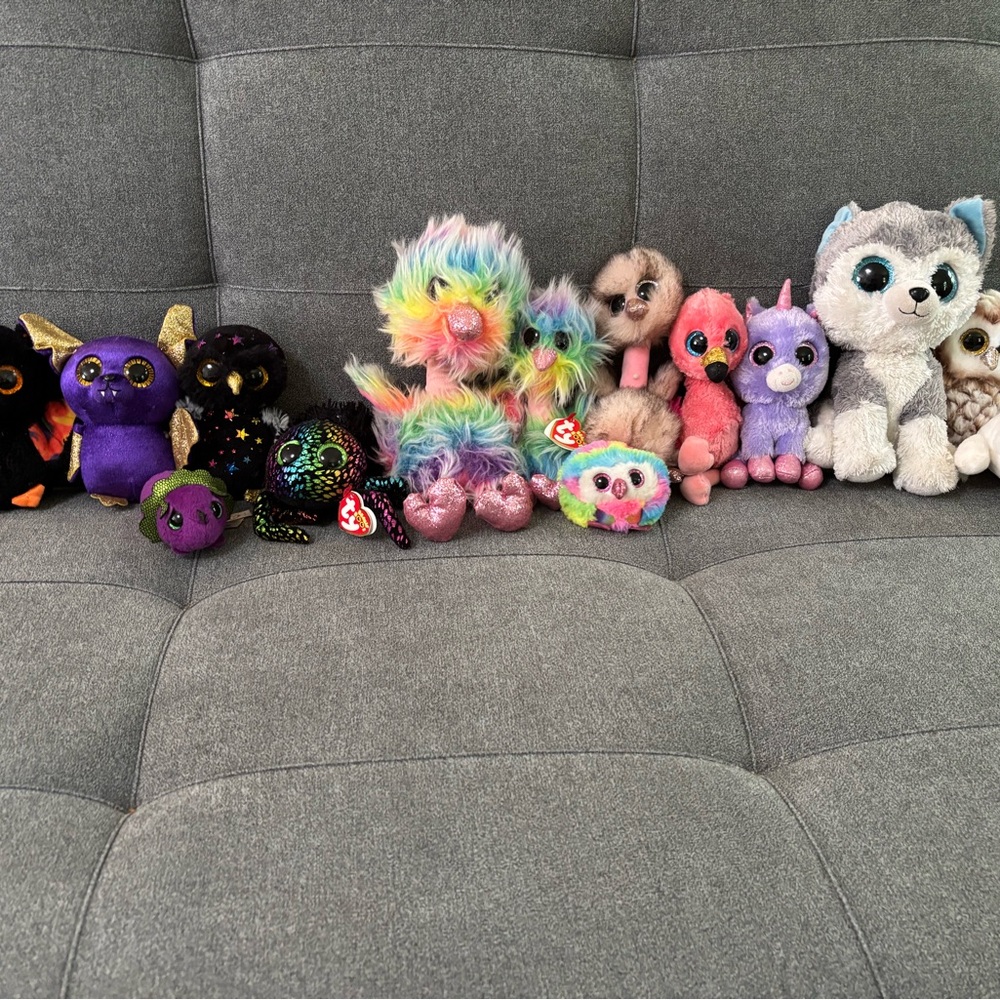 Ty Beanie Boo Plush Toy Set